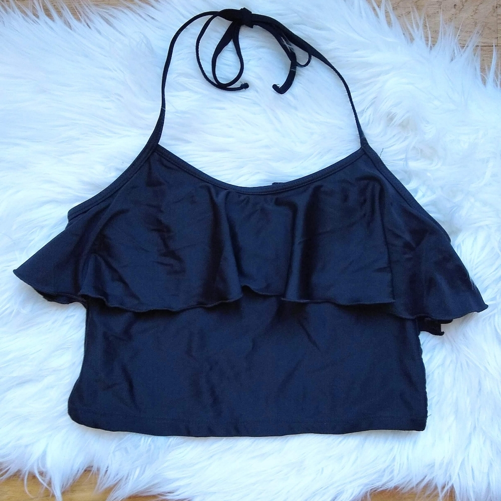 Halter style swim top